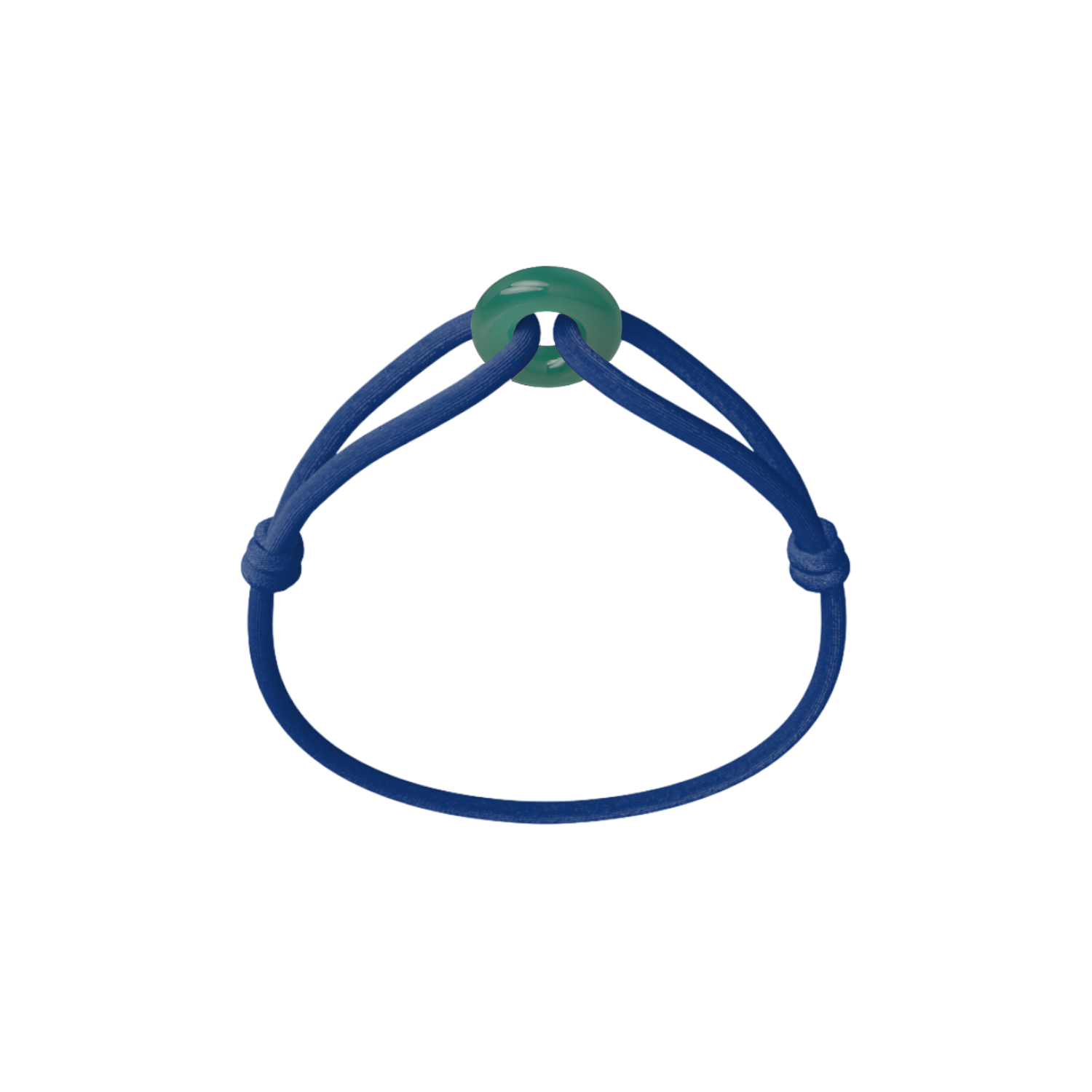Green Soho Cord Bracelet