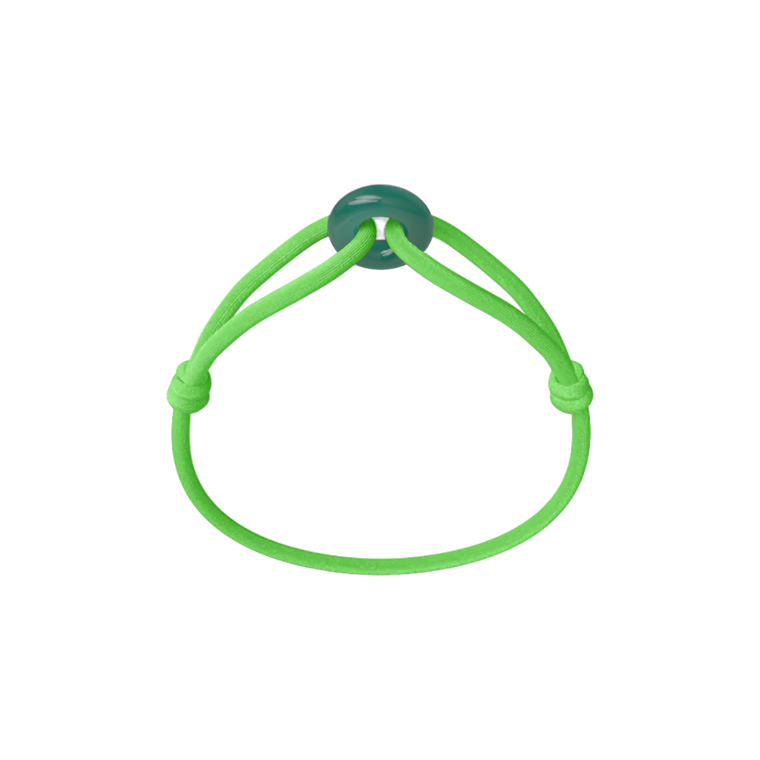 Green Soho Cord Bracelet