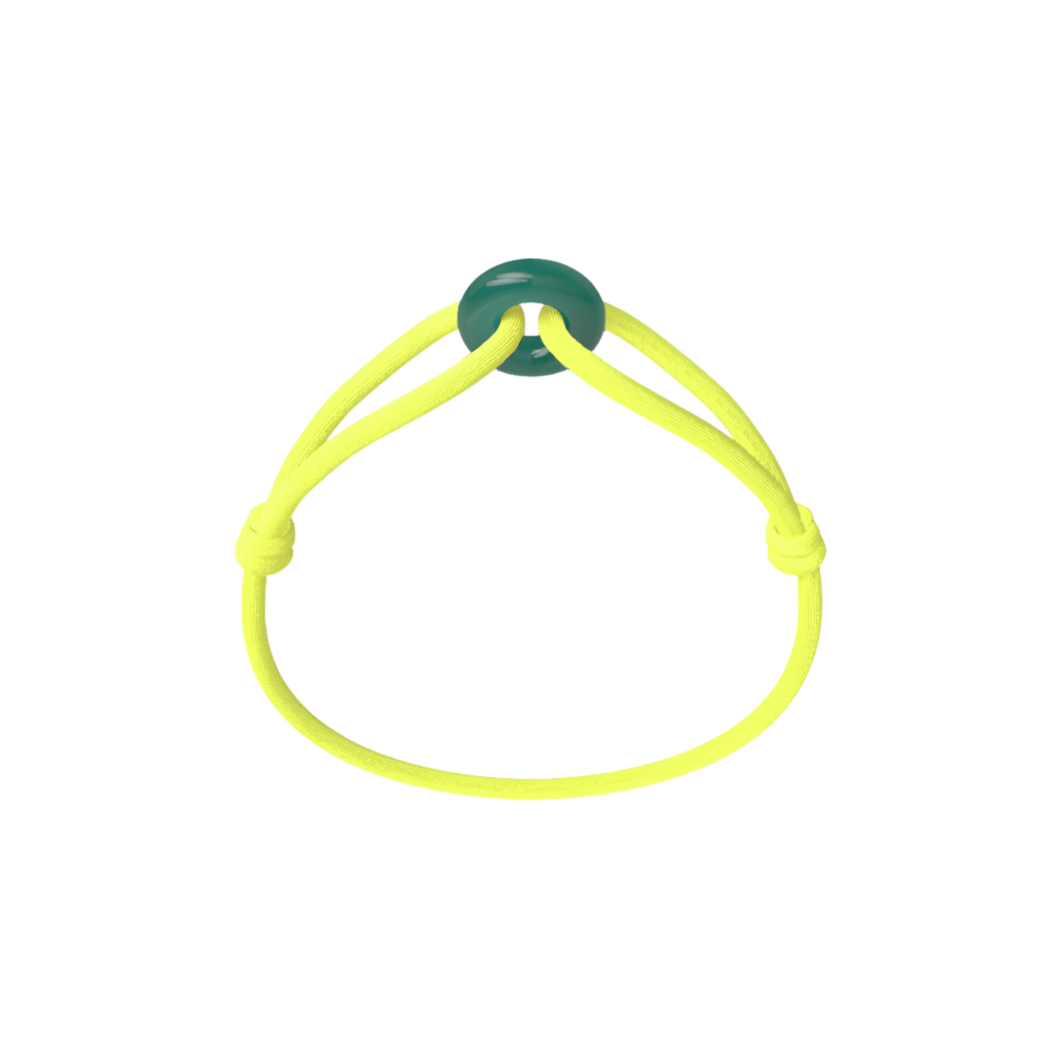 Green Soho Cord Bracelet