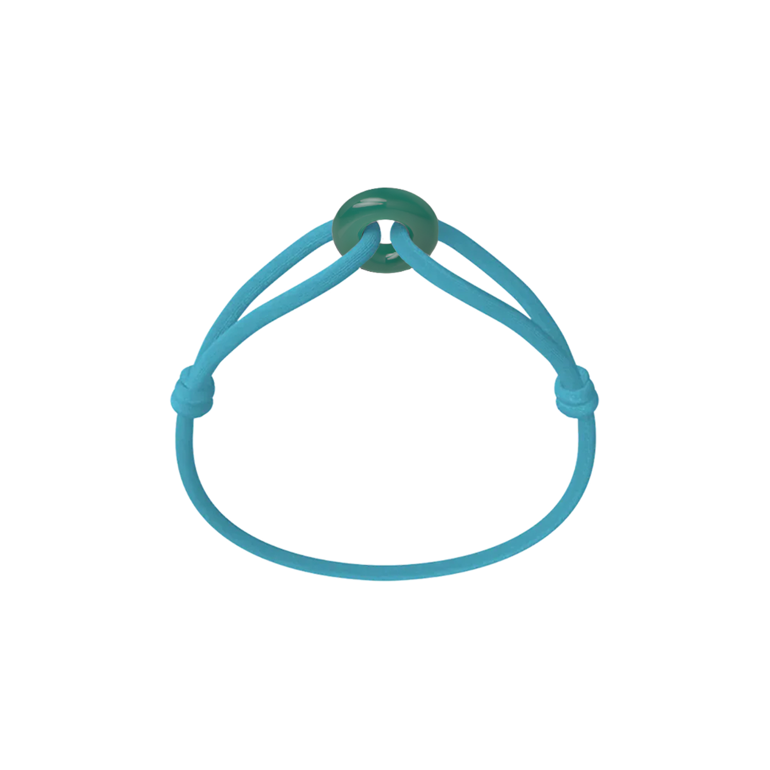 Green Soho Cord Bracelet