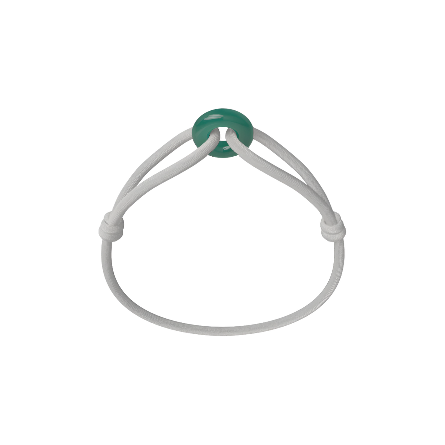 Green Soho Cord Bracelet