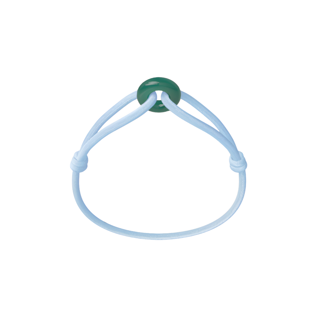 Green Soho Cord Bracelet