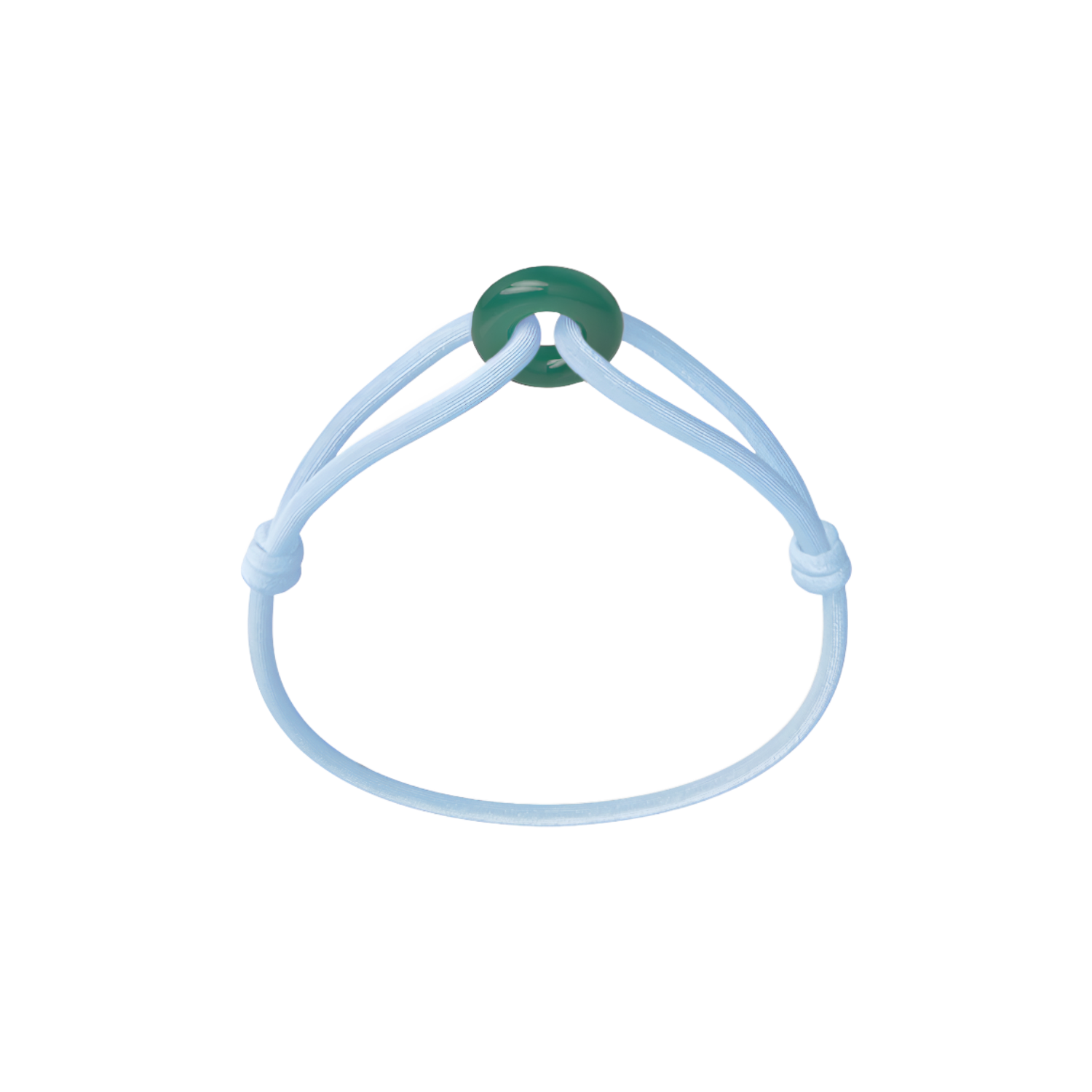 Green Soho Cord Bracelet
