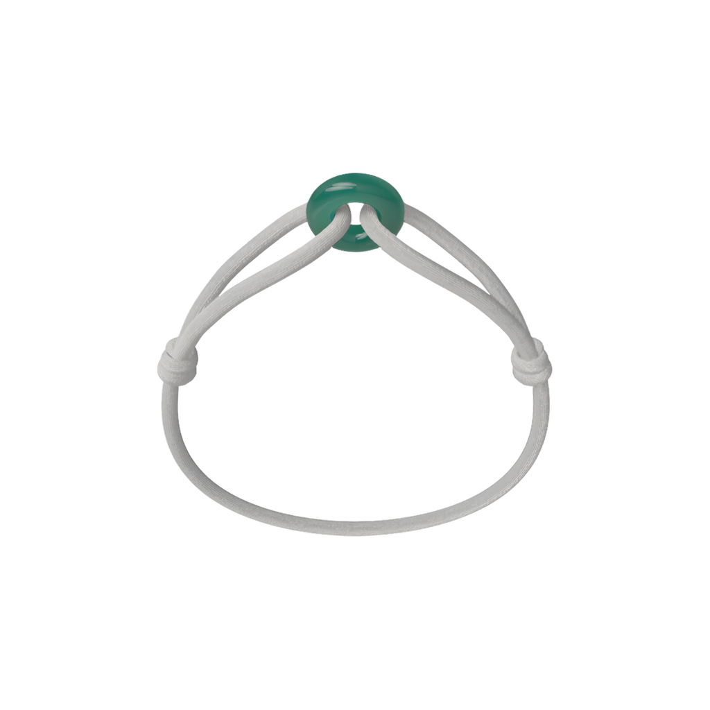 Green Soho Cord Bracelet