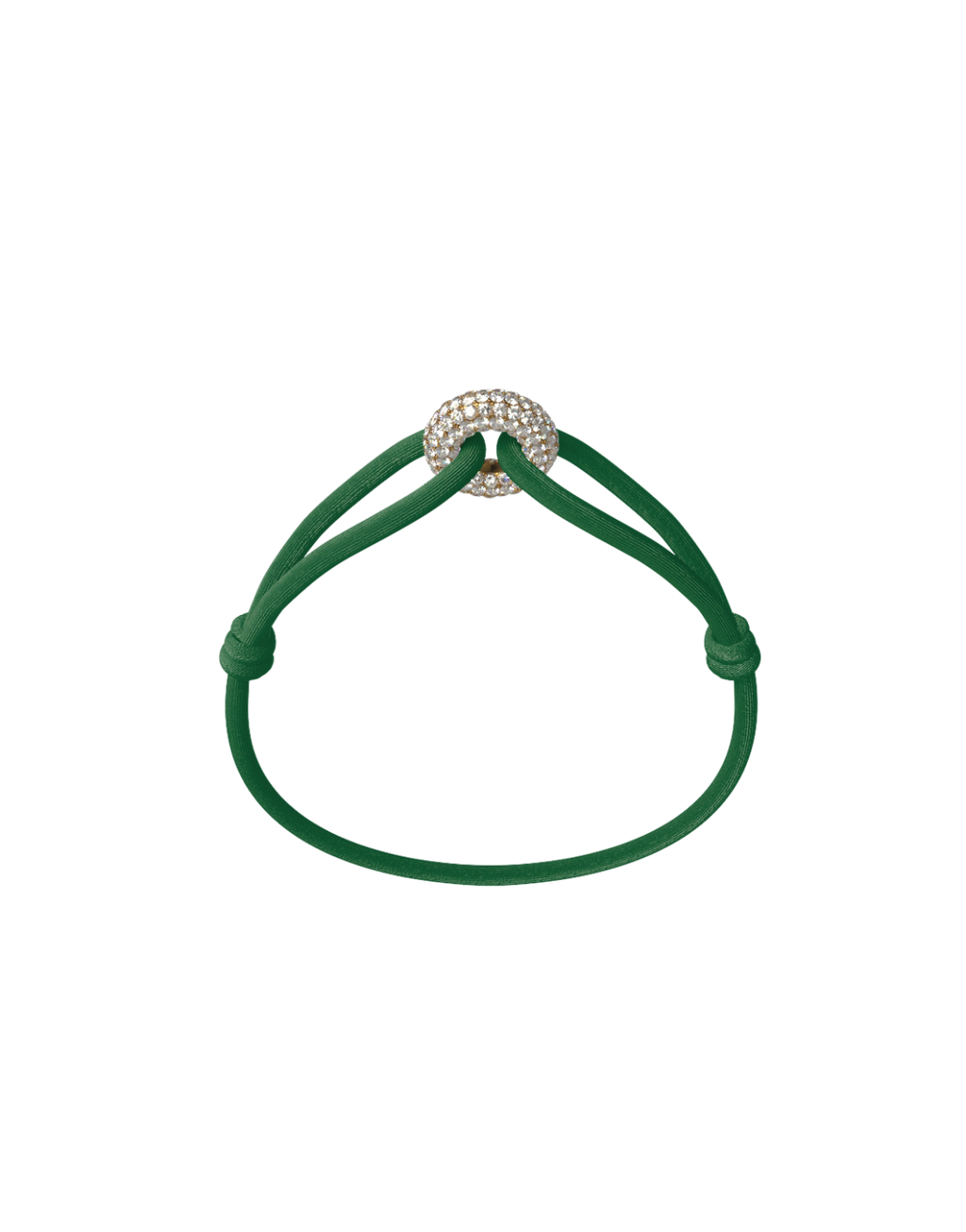 Golden Soho Pavé Cord Bracelet