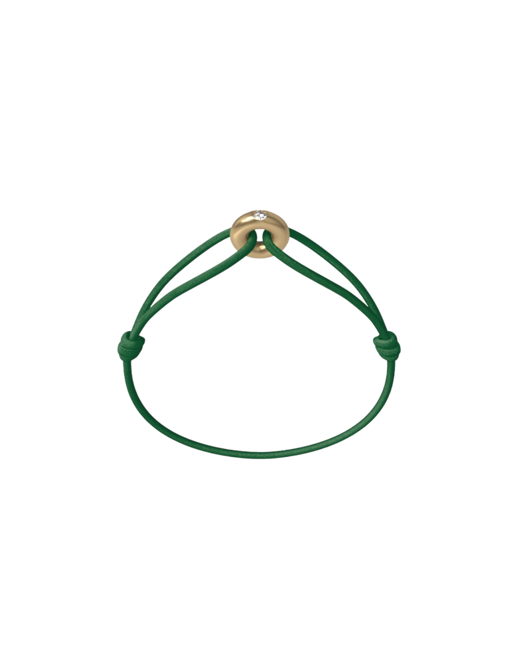 Mini Golden Soho Diamond Cord Bracelet