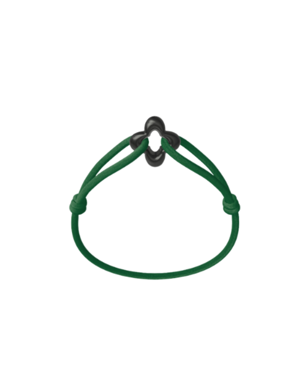 Black Clover Cord Bracelet