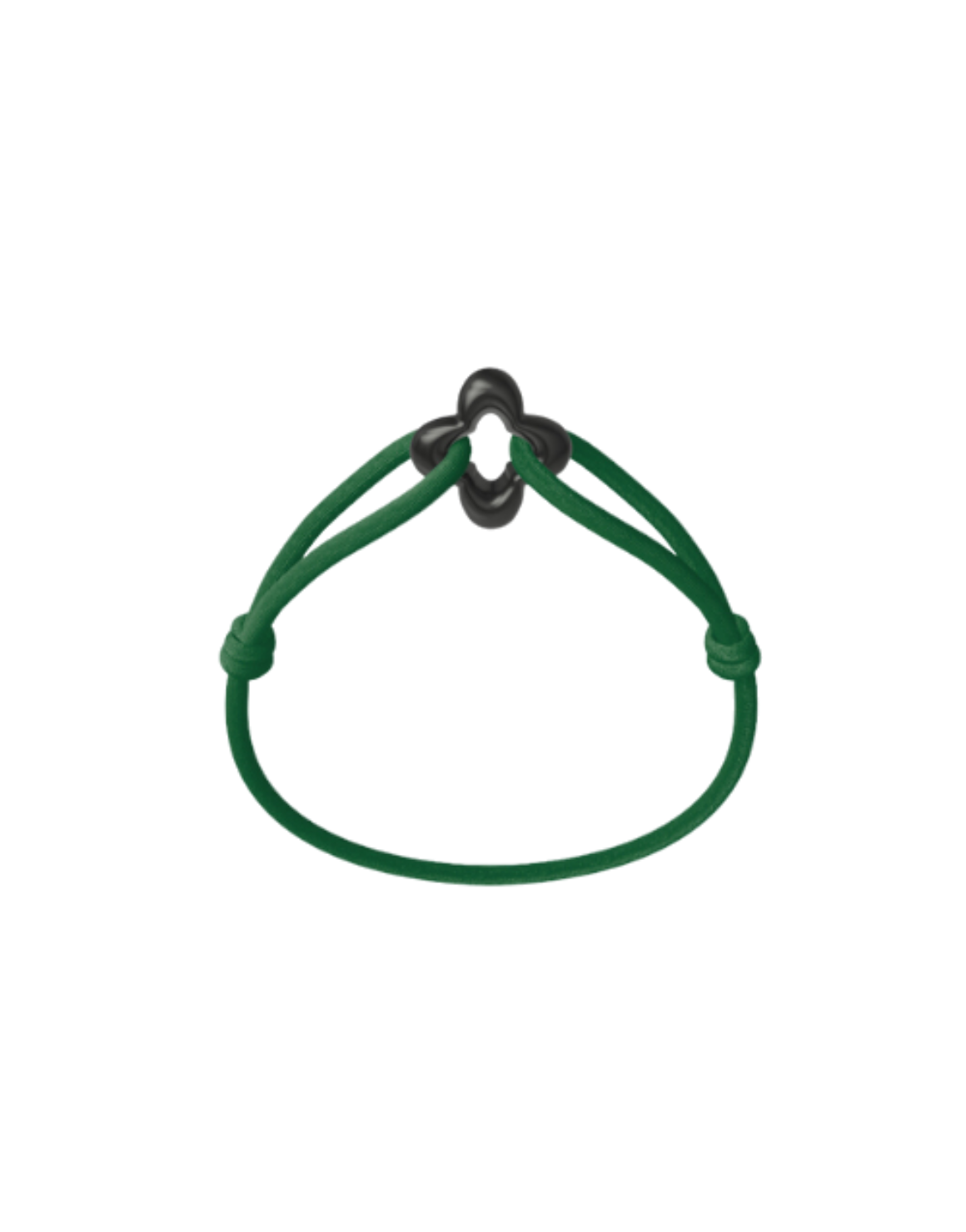 Black Clover Cord Bracelet