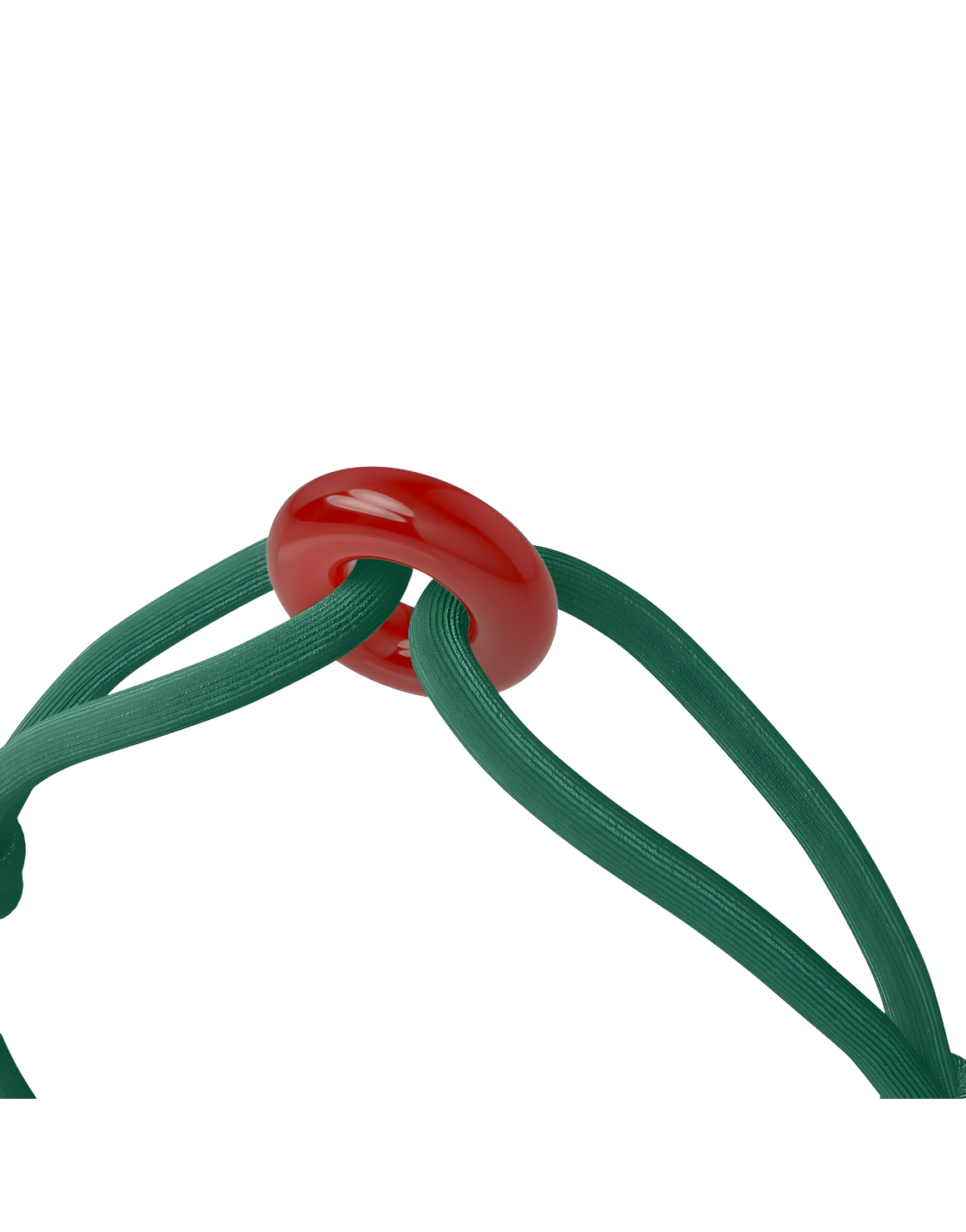 Red Soho Cord Bracelet