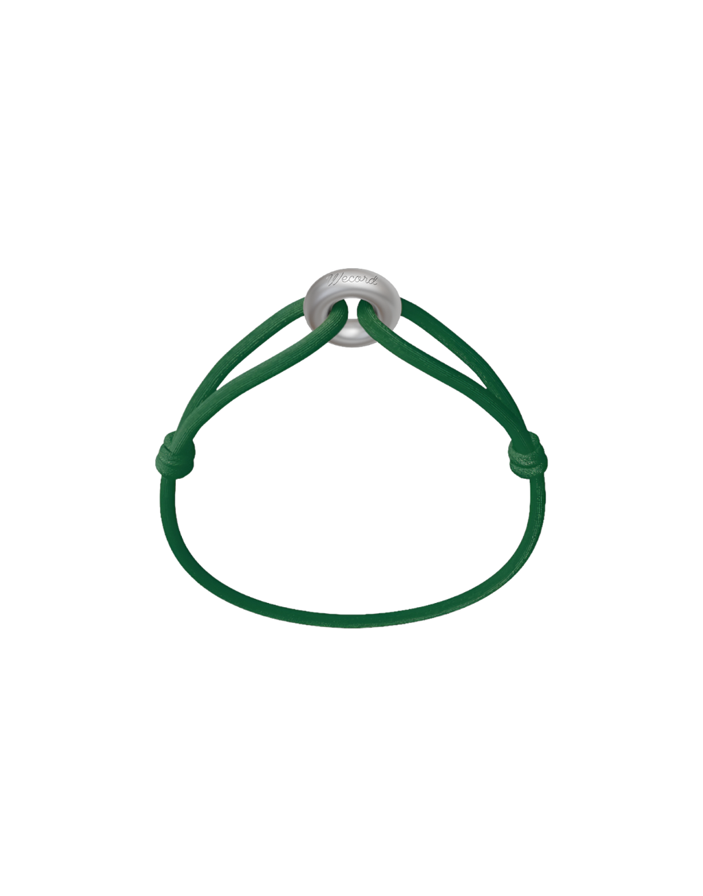 Silver Soho Matte Cord Bracelet