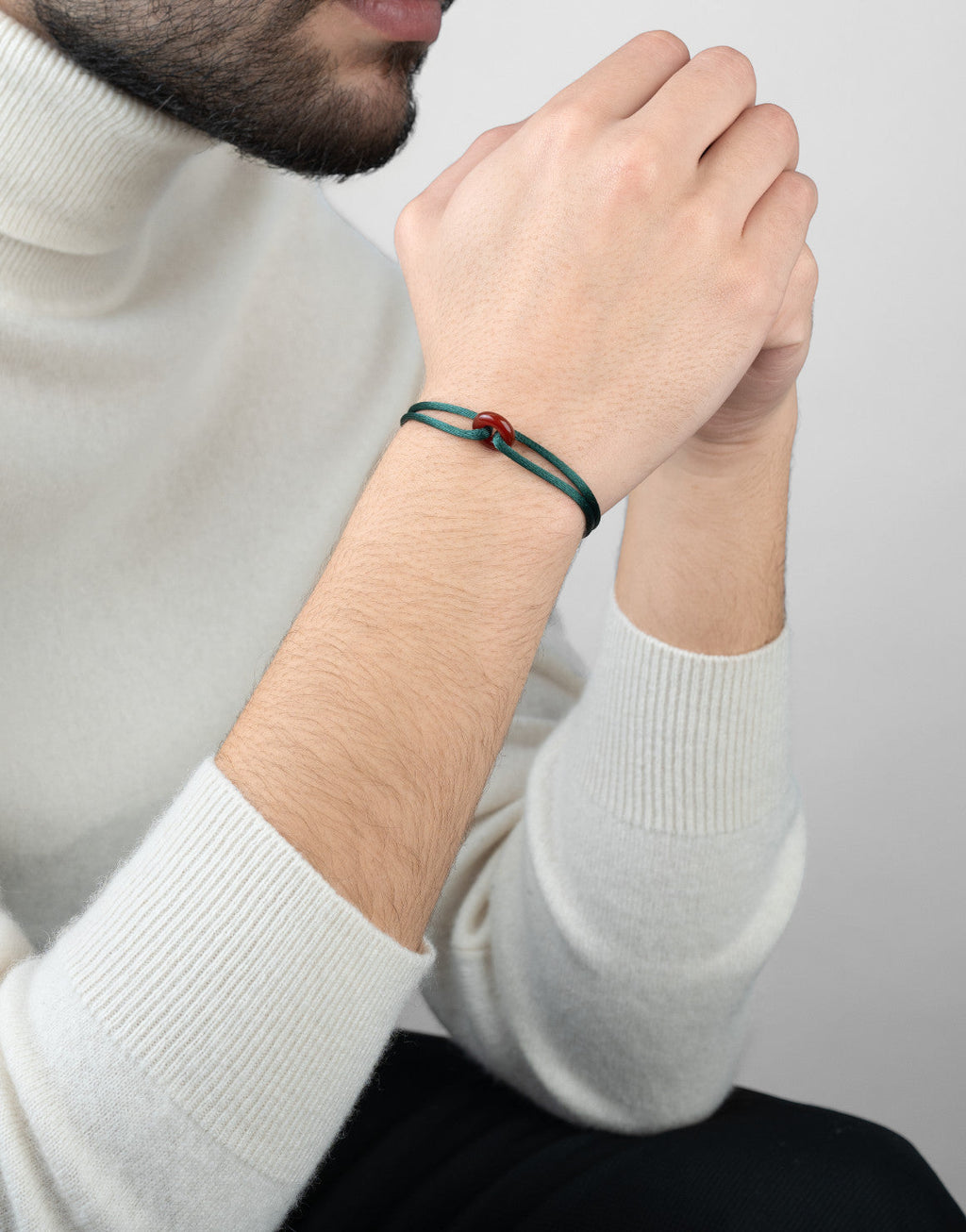 Red Soho Cord Bracelet