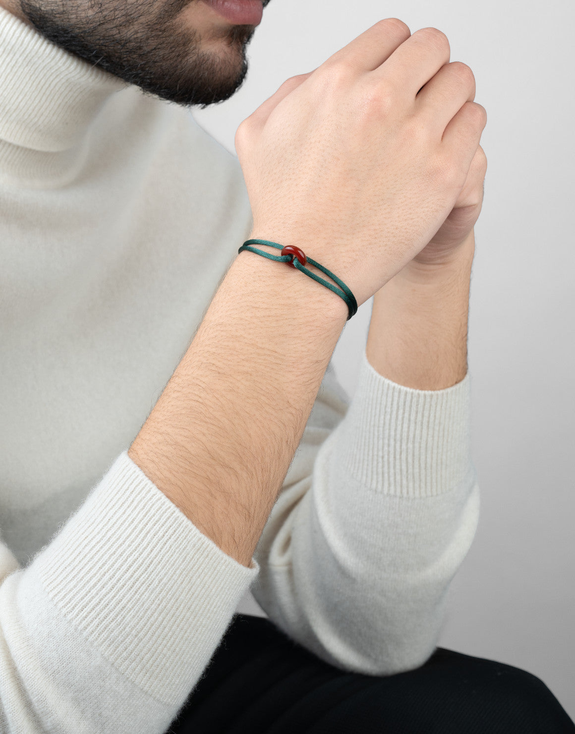 Red Soho Cord Bracelet