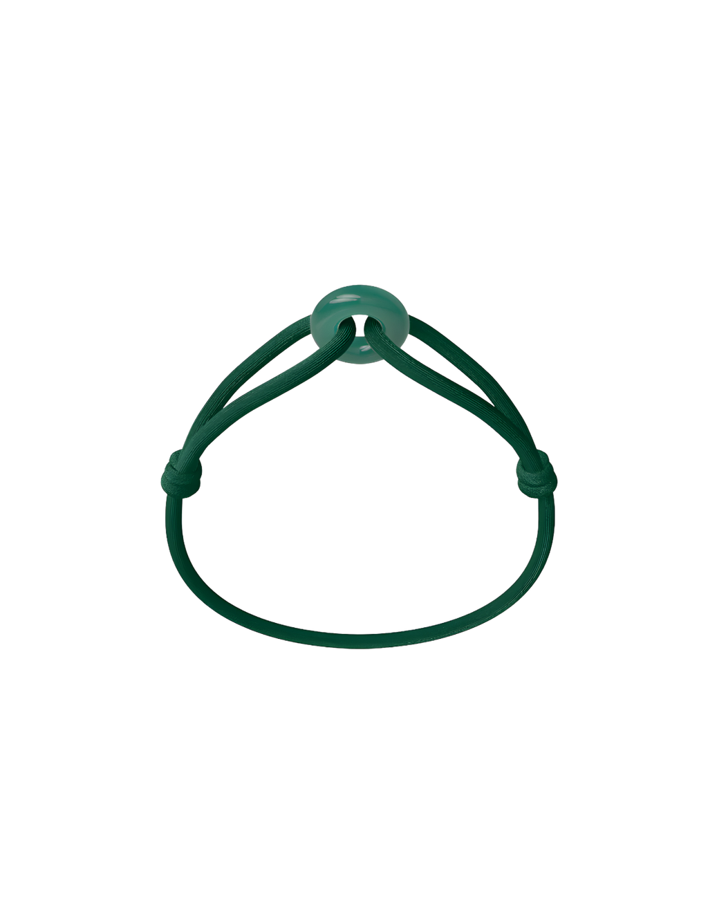 Green Soho Cord Bracelet