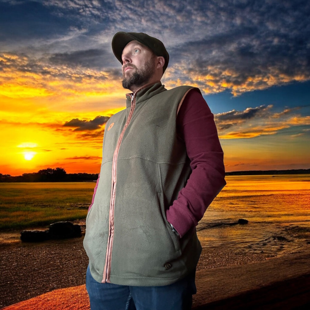 Olive Green Hunters Gilet