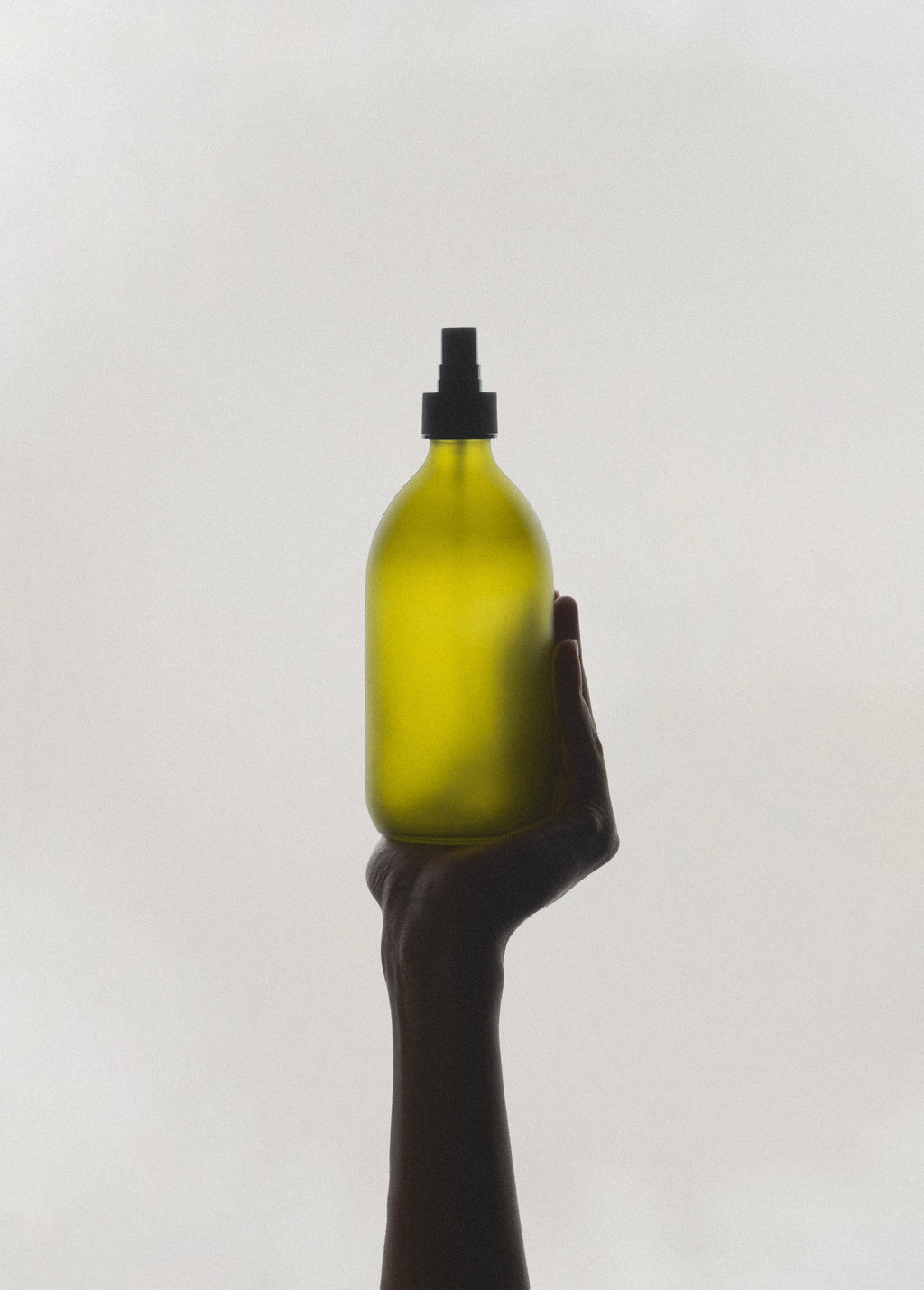 Green Glass Atomiser Bottle