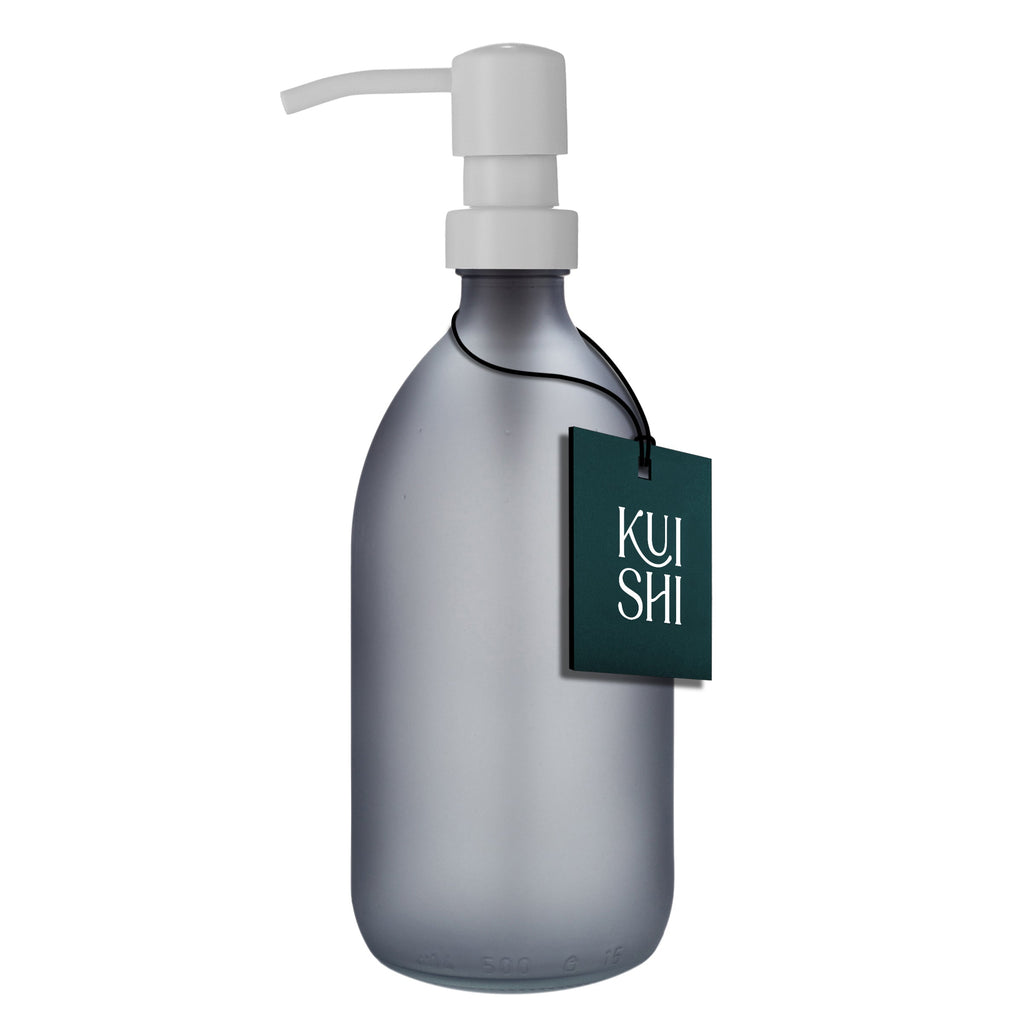 Grey Soap Dispenser Stainless Steel Pump