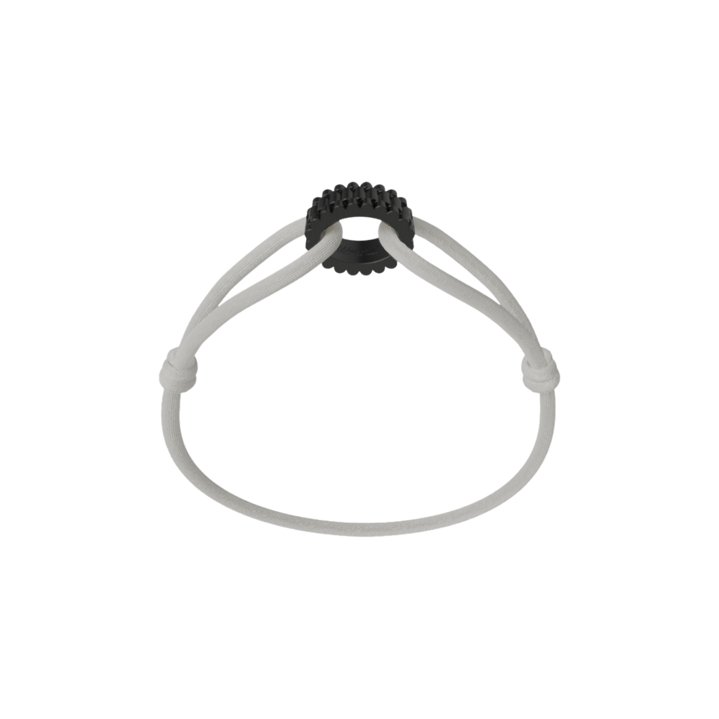 Carbon Regent Cord Bracelet