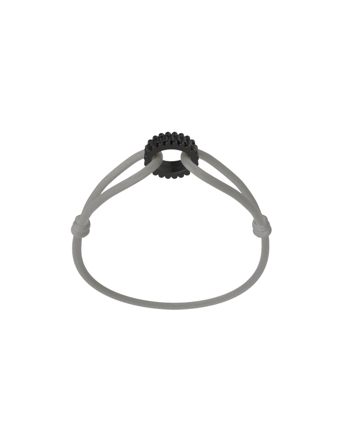 Carbon Regent Cord Bracelet