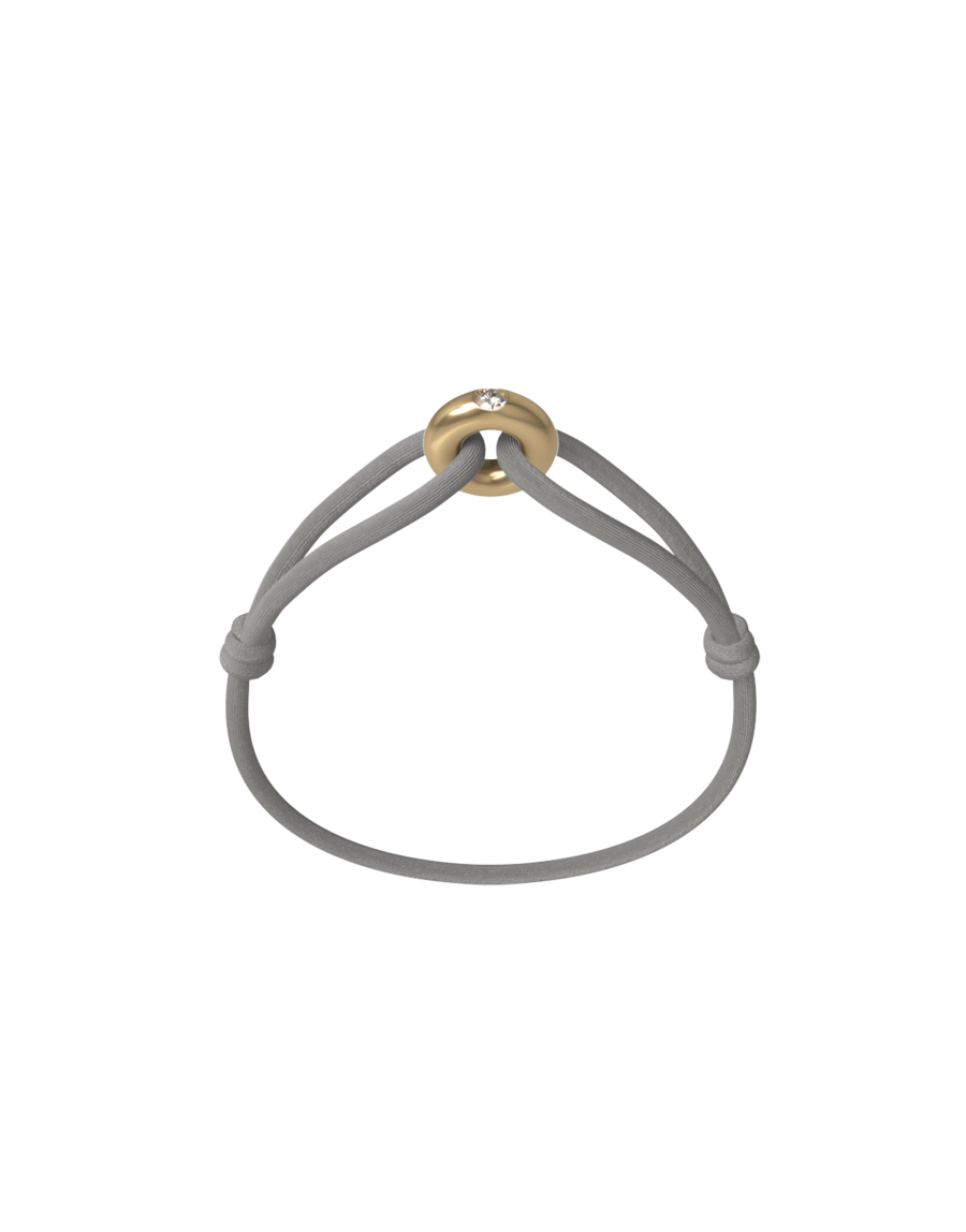 Golden Soho Diamond Cord Bracelet