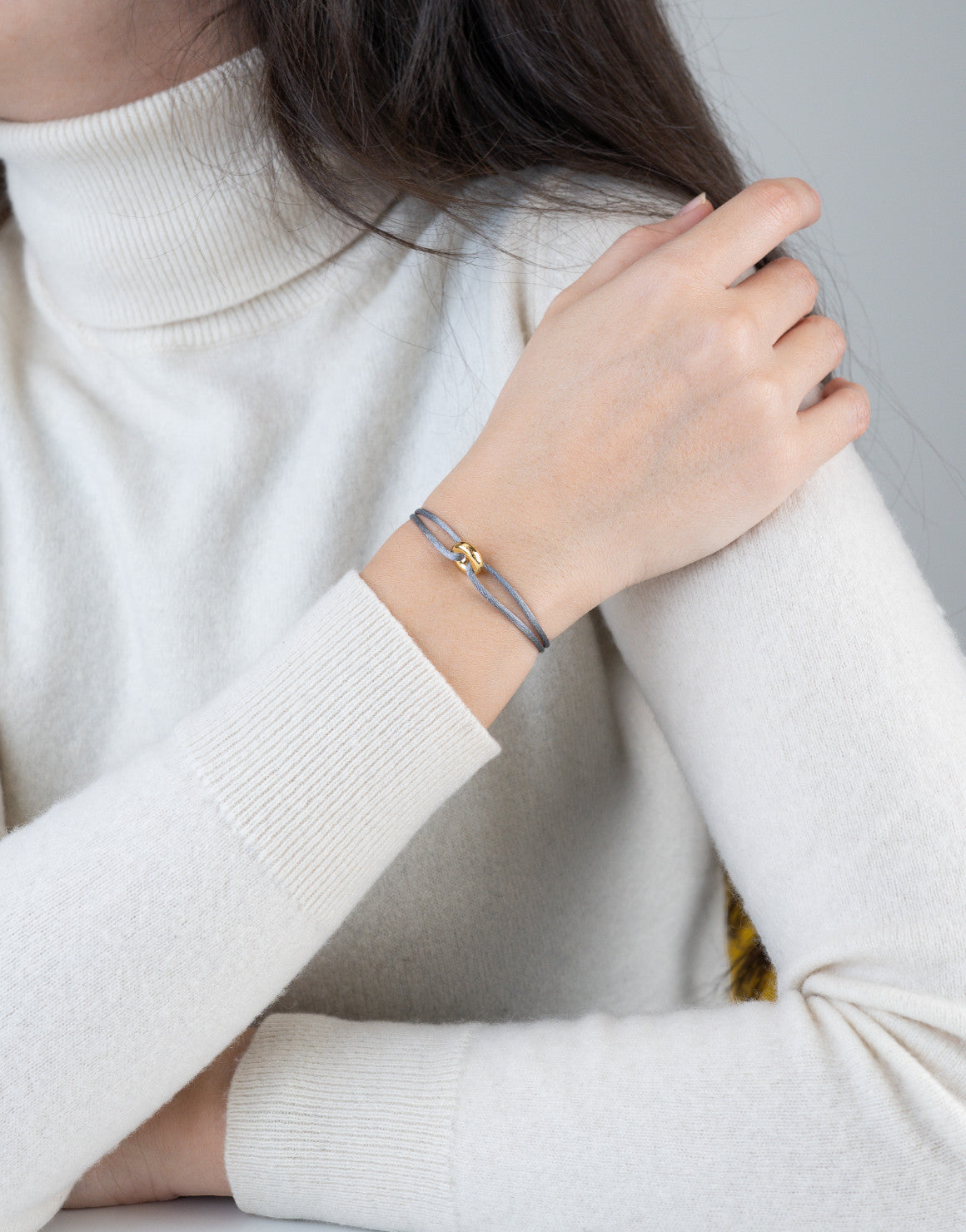 Mini Golden Soho Cord Bracelet