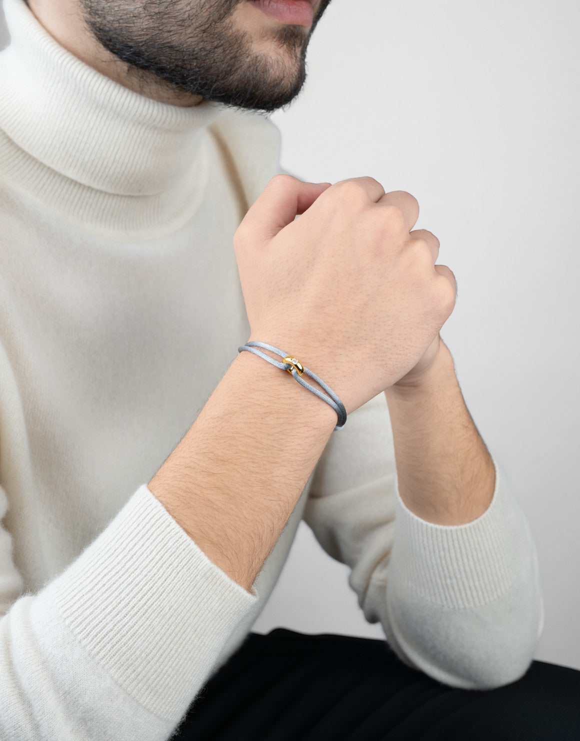 Golden Soho Diamond Cord Bracelet