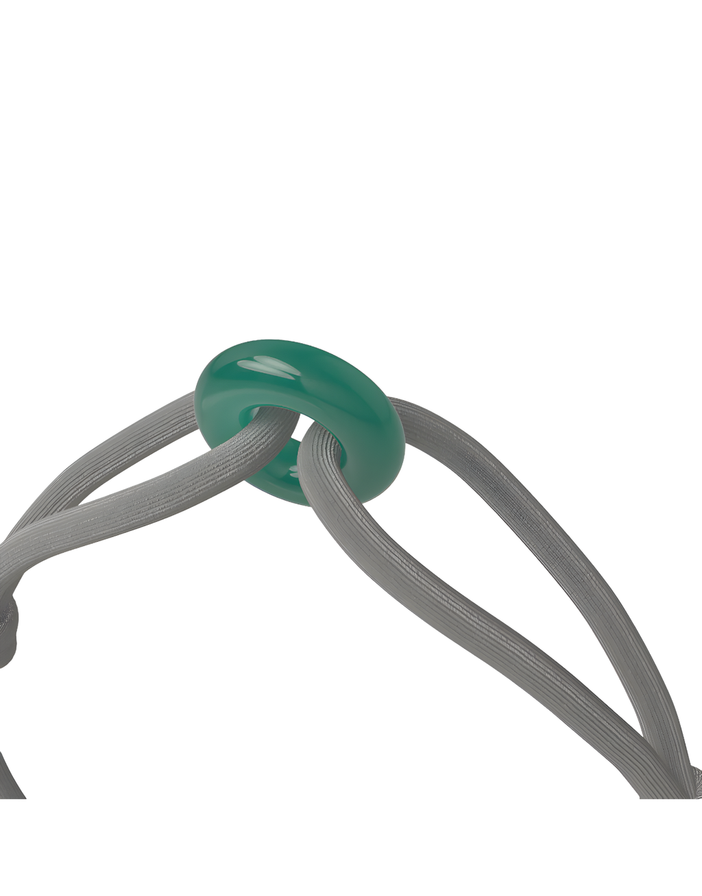 Green Soho Cord Bracelet