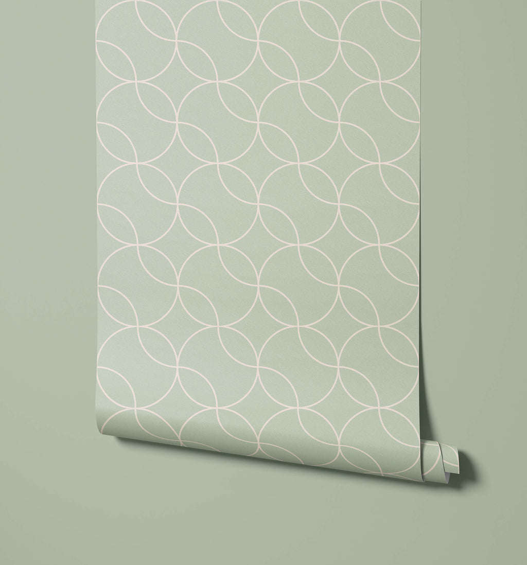 Groove Retro Wallpaper Print