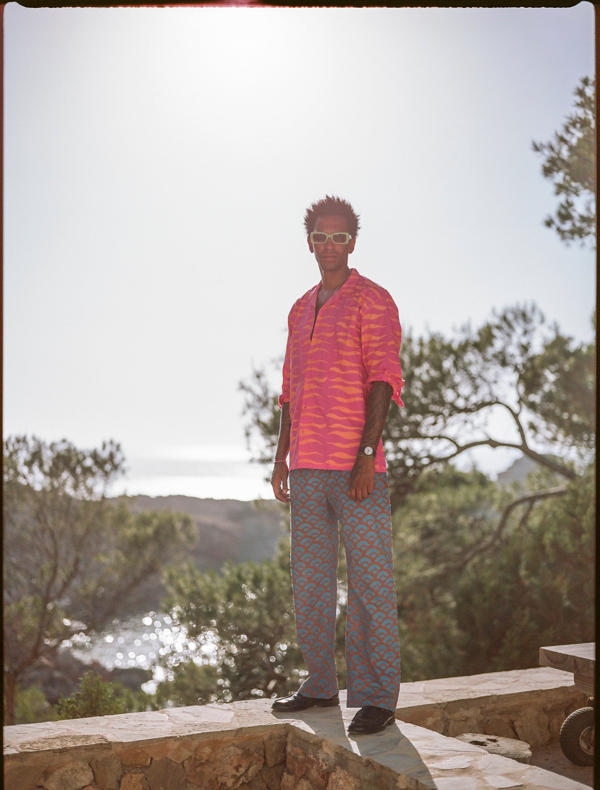 Can Tiger Pink Organic Pyjama Set