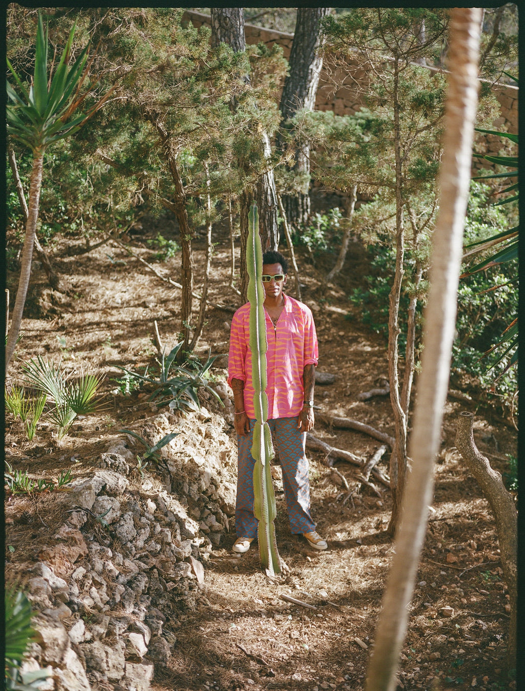 Can Tiger Pink Organic Pyjama Set