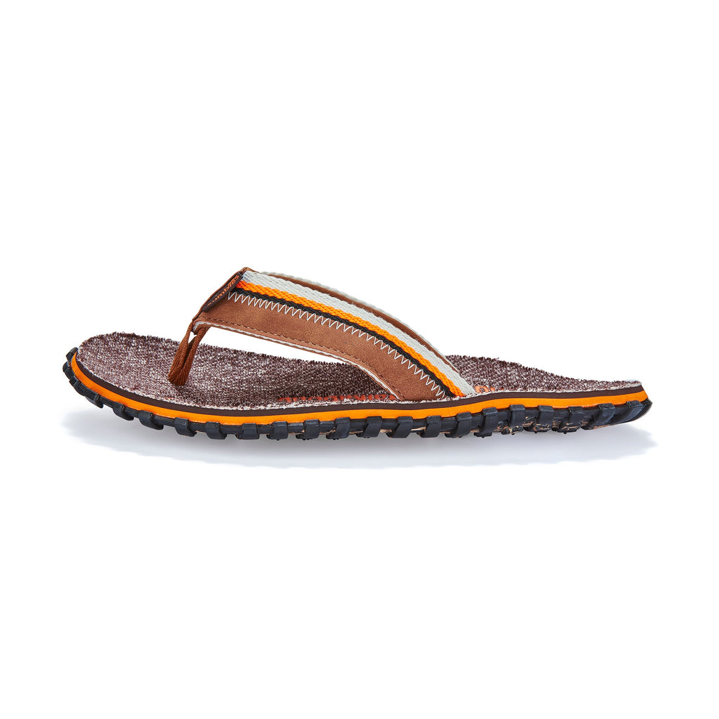 Cairns Men's Flip Flops in Orange