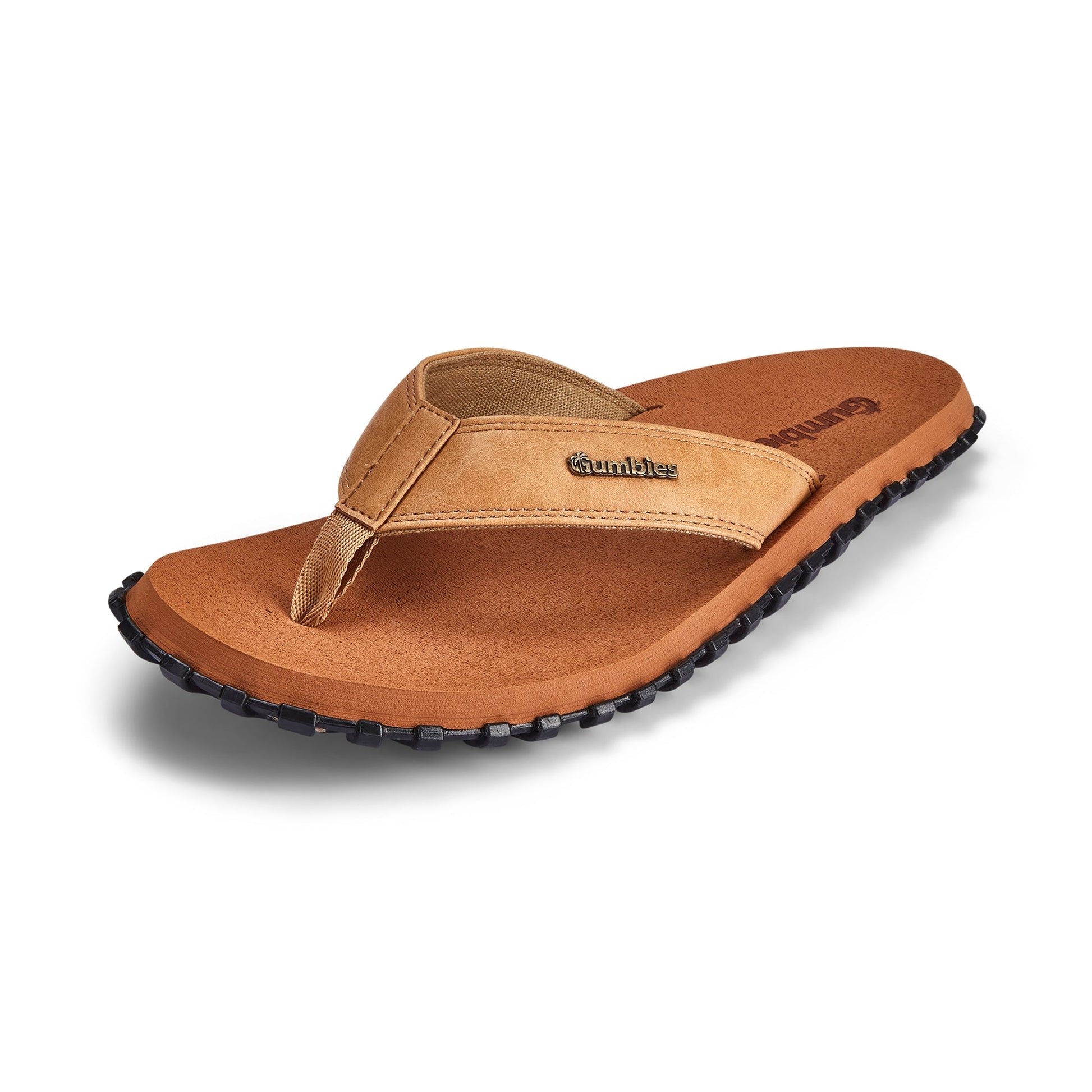 Vegovert Flip Flops Men's Tan