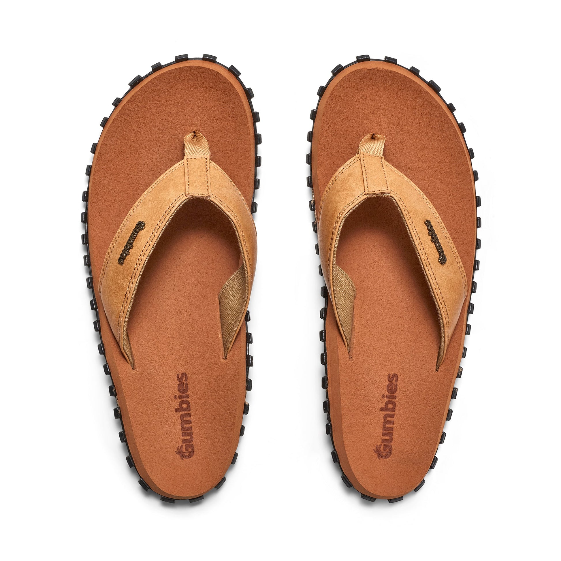Vegovert Flip Flops Women's Tan