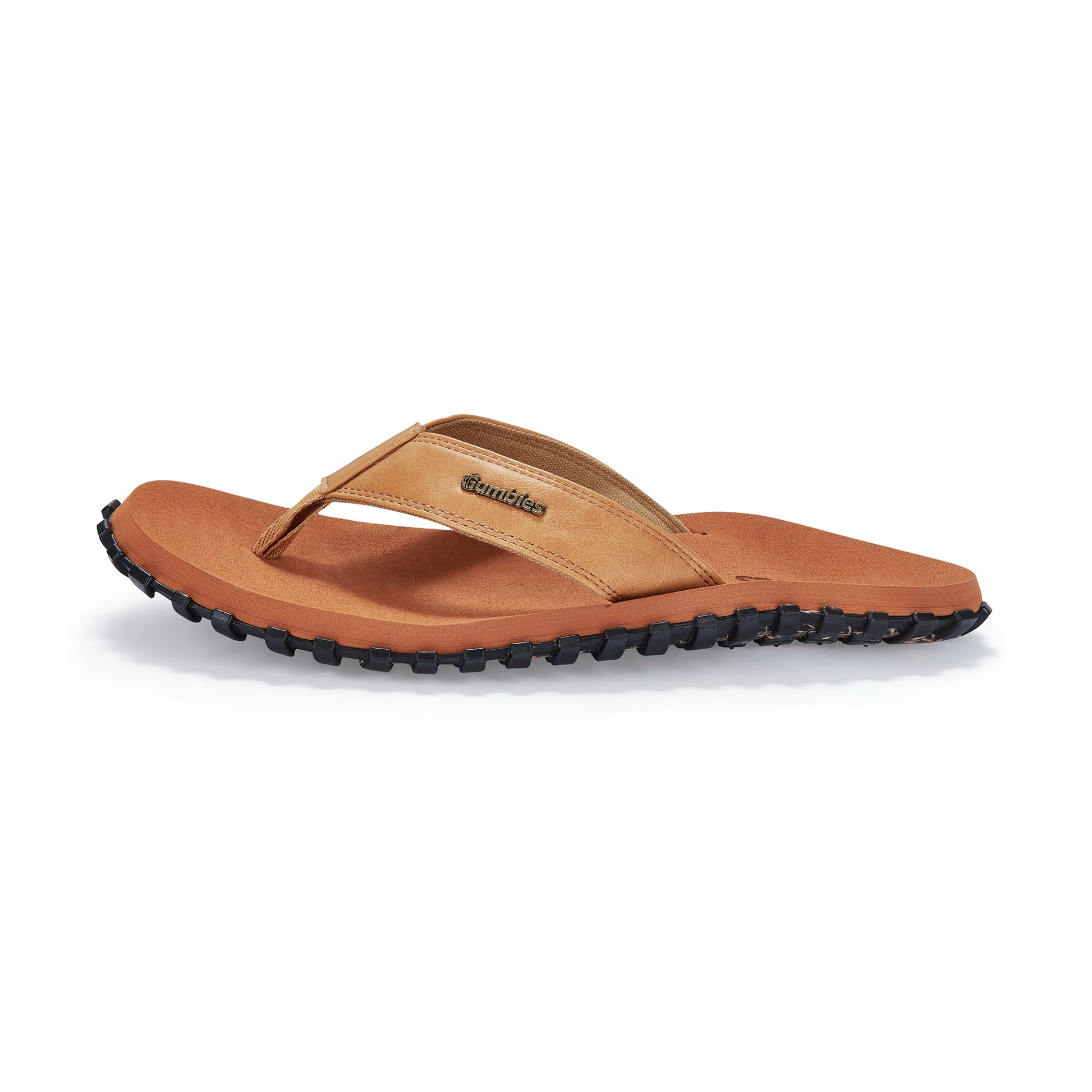 Vegovert Flip Flops Men's Tan