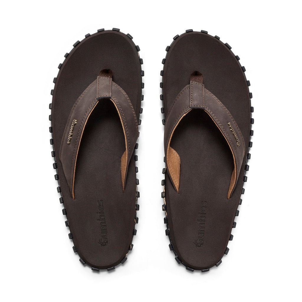 Vegovert Flip Flops Men's Brown