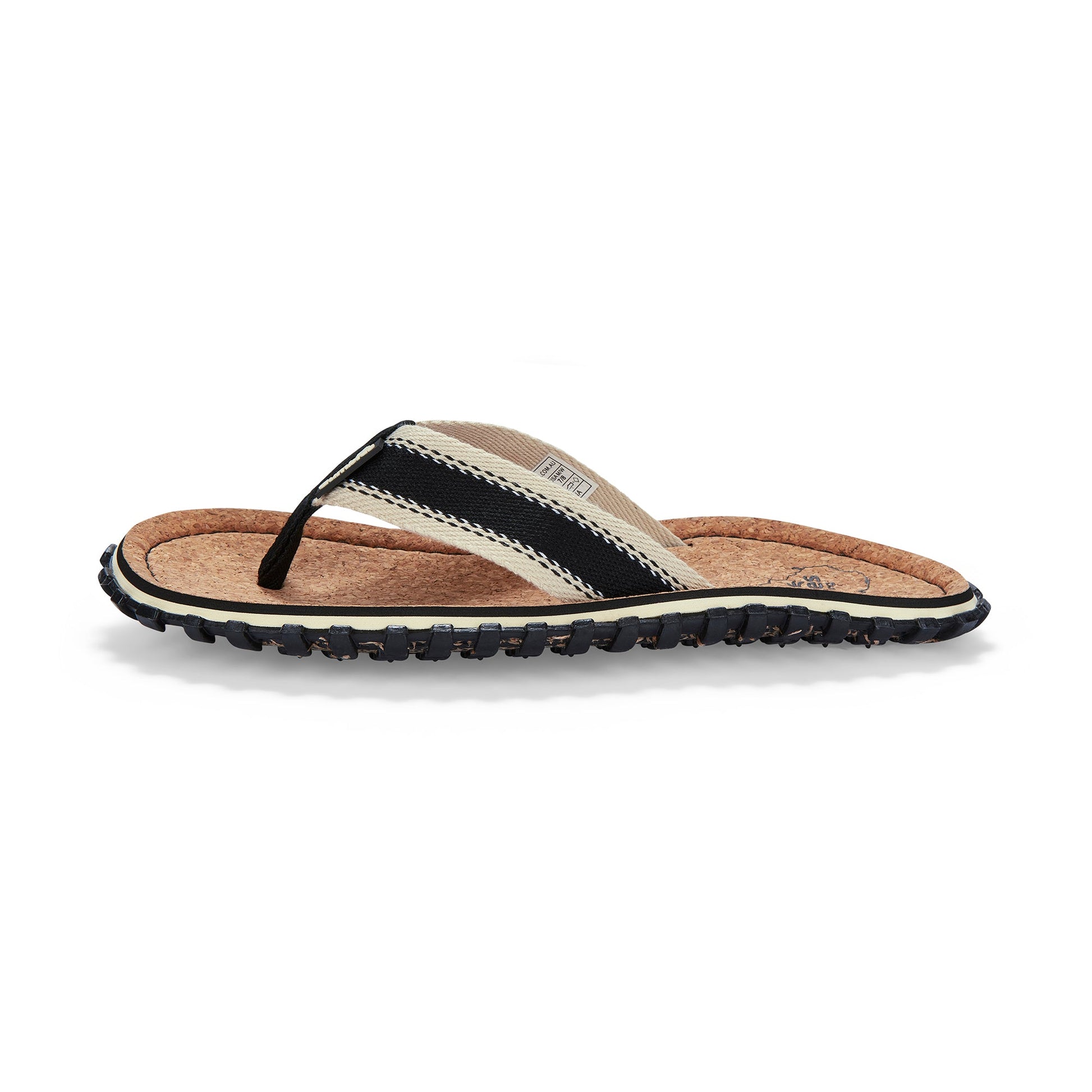 Corker Flip Flops Women's Black