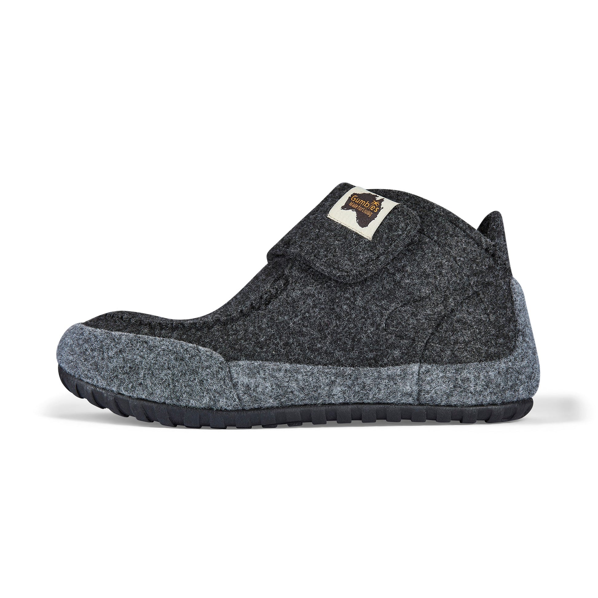 Quokka Women's Slipper Boots in Charcoal and Grey