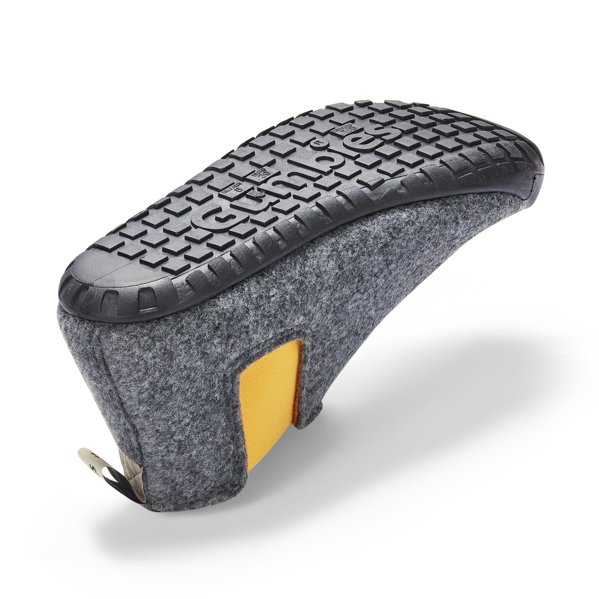 Brumby Women's Slipper Boot in Grey and Curry