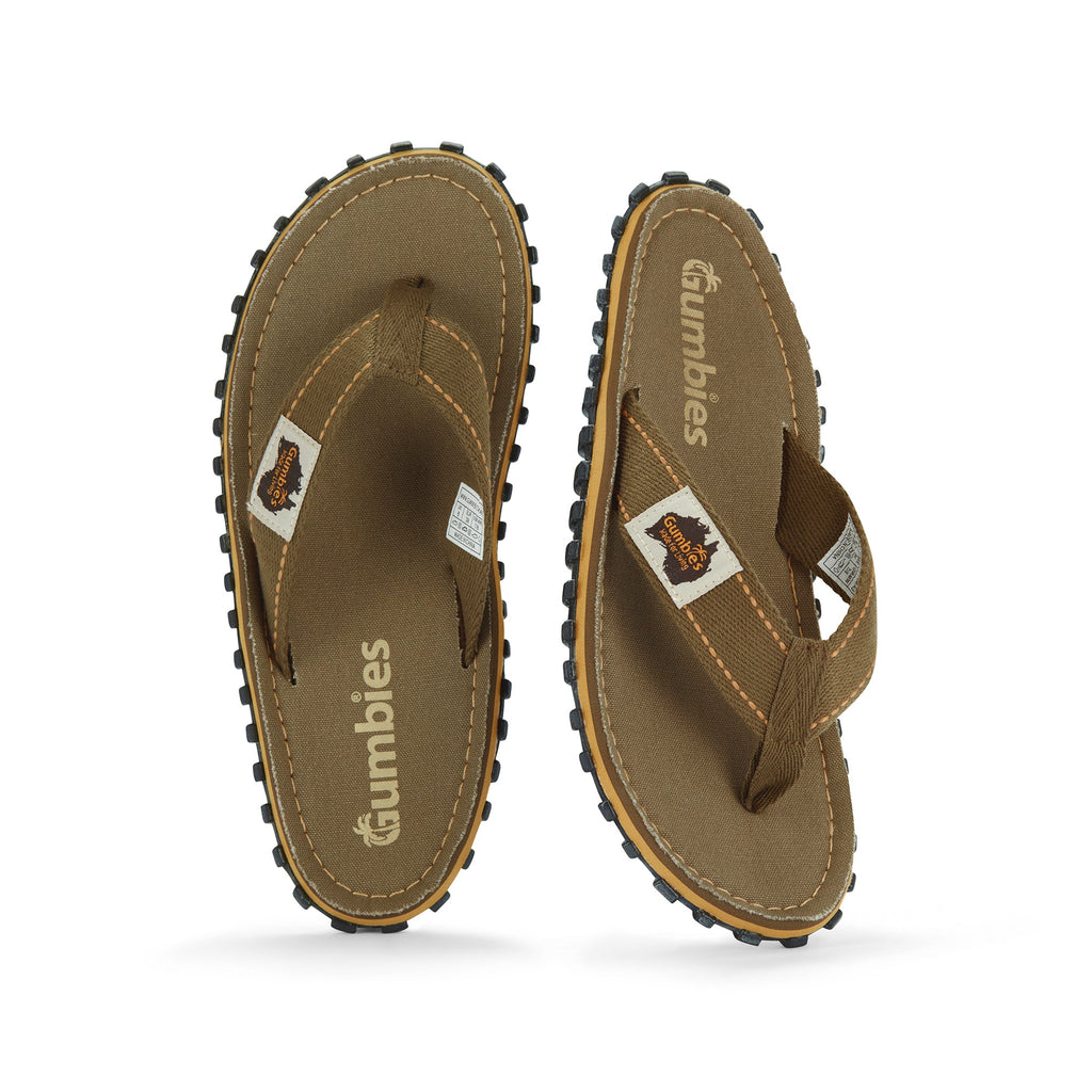 Islander Flip Flops Women's Classic Khaki