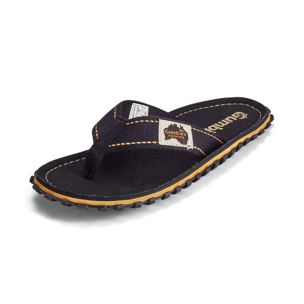 Classic Black Flip Flops for Women