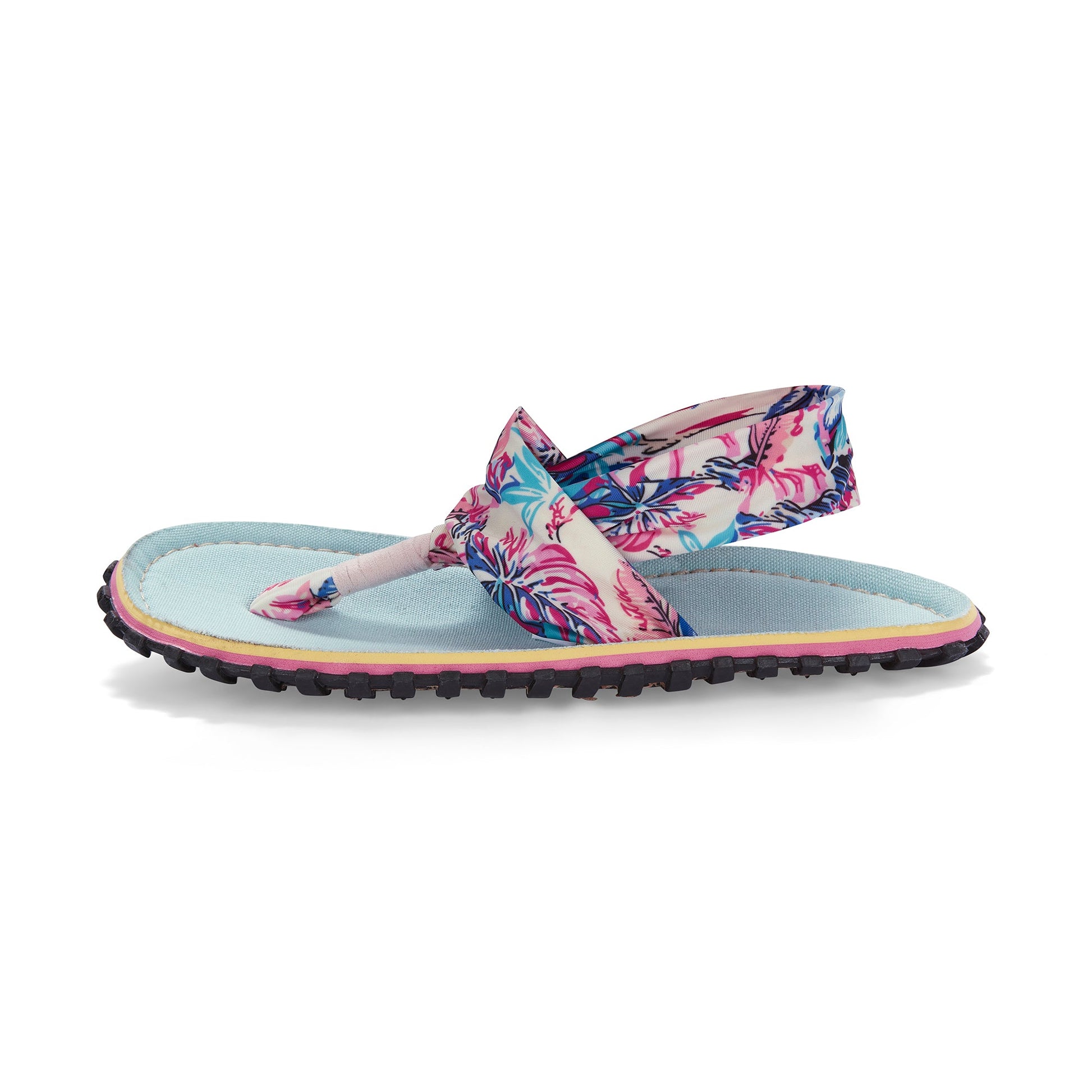 Women's Slingback Sandals in Mint and Pink