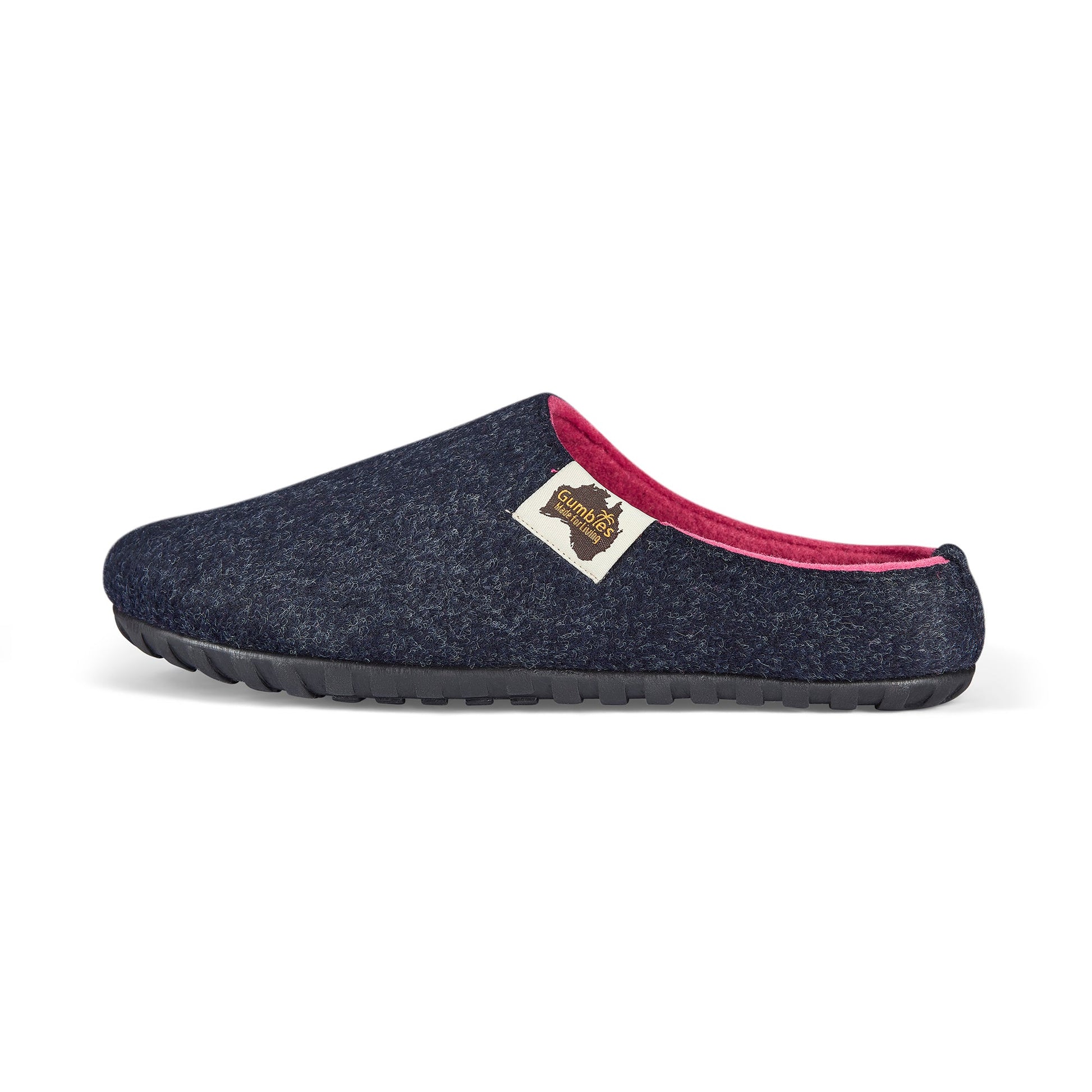 Outback Women's Slipper in Navy and Pink