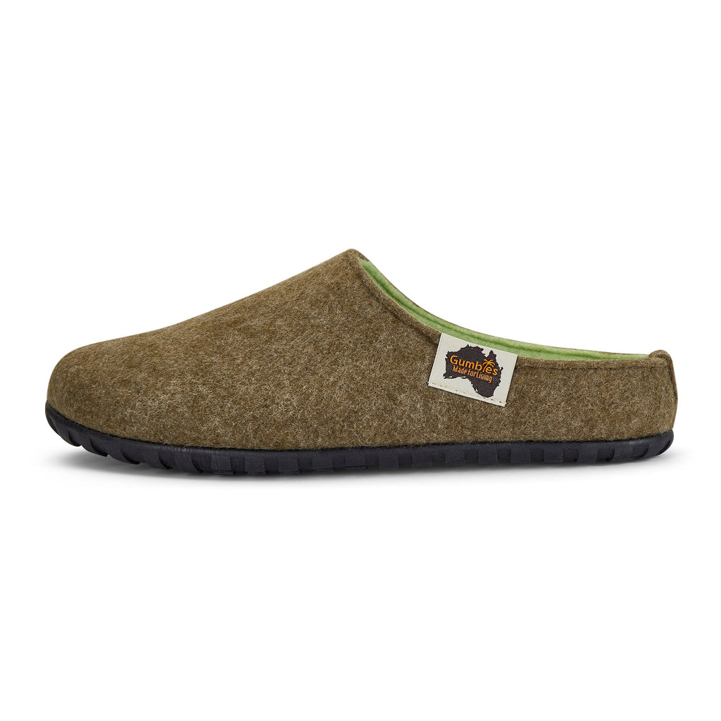Outback Women's Slipper in Moss and Pistachio