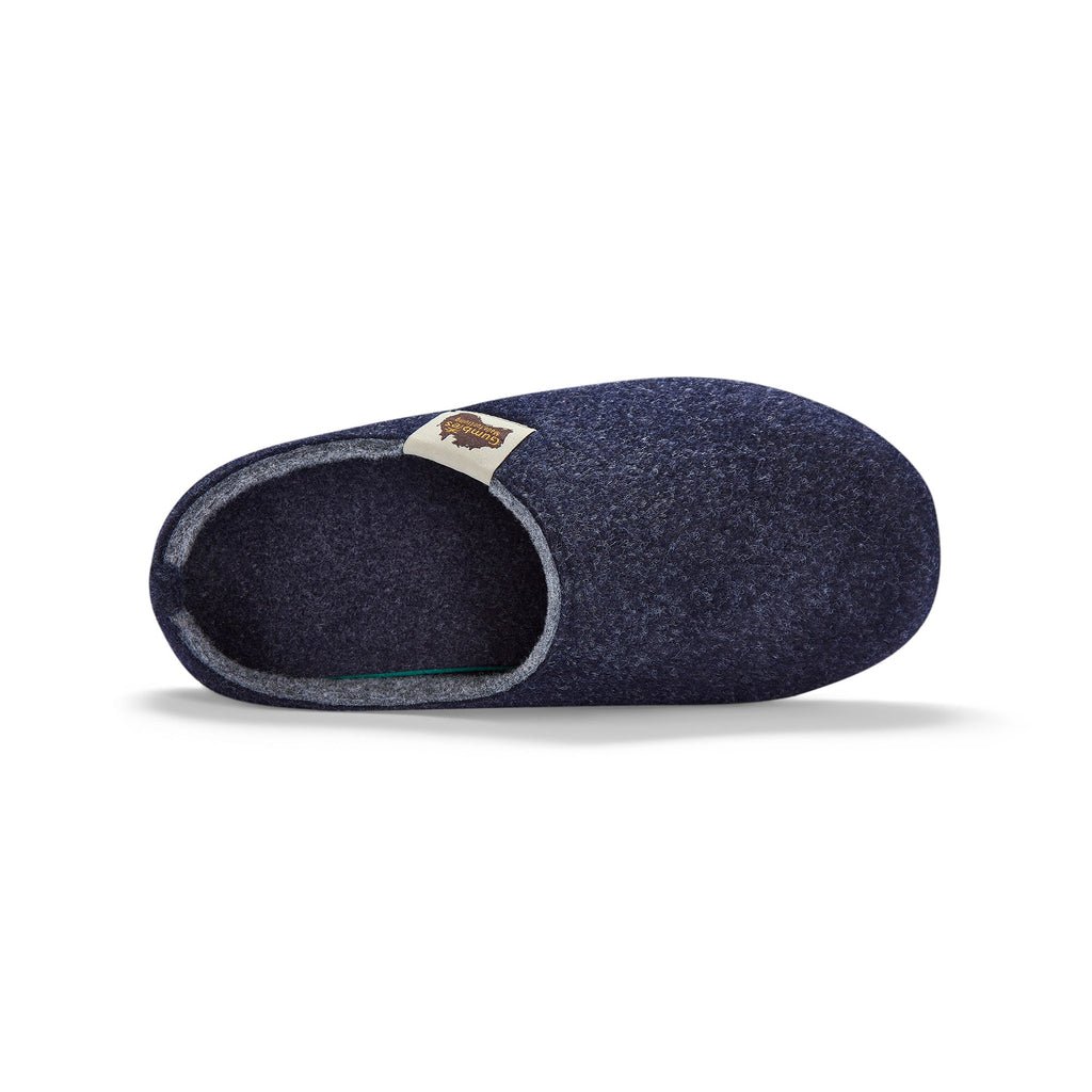 Outback Men's Slipper in Navy and Grey