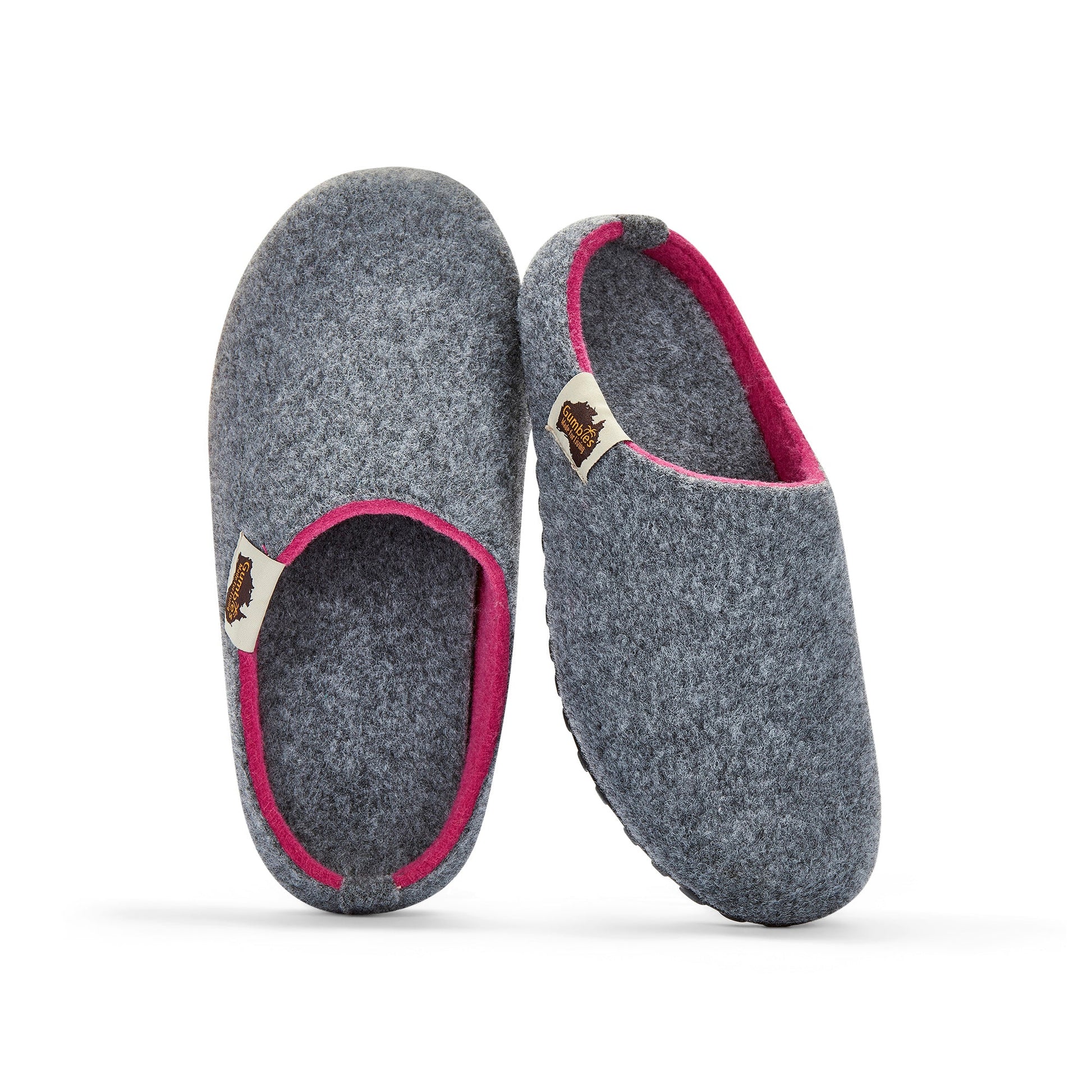 Outback Women's Slipper in Grey and Pink