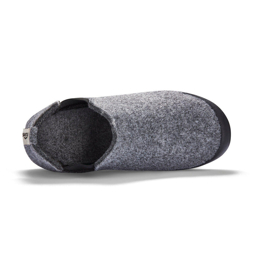 Brumby Women's Slipper Boot in Grey and Charcoal