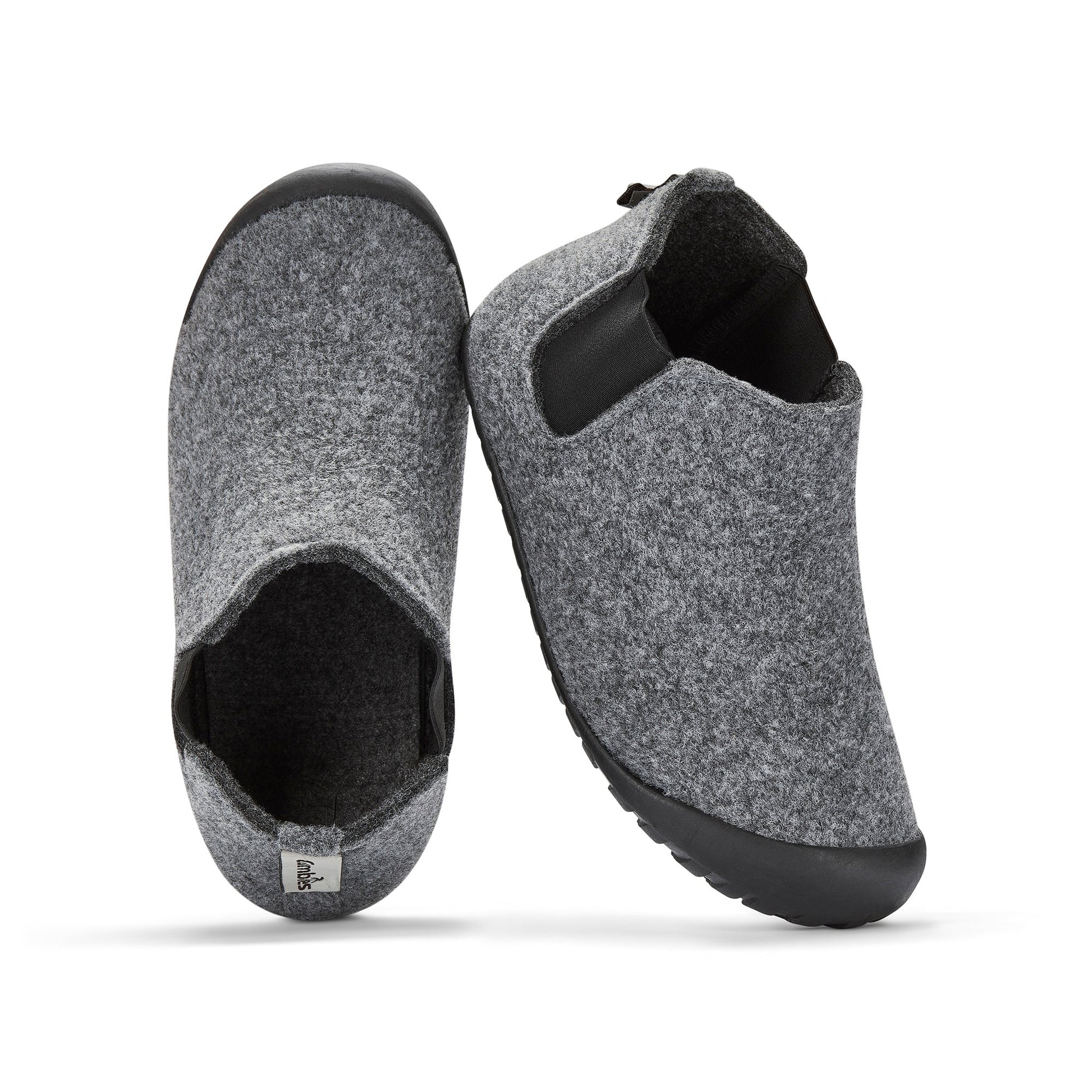 Brumby Women's Slipper Boot in Grey and Charcoal