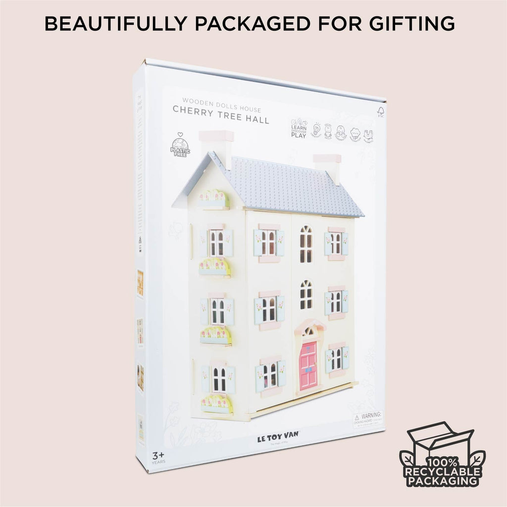 Four Storey Wooden Dolls House