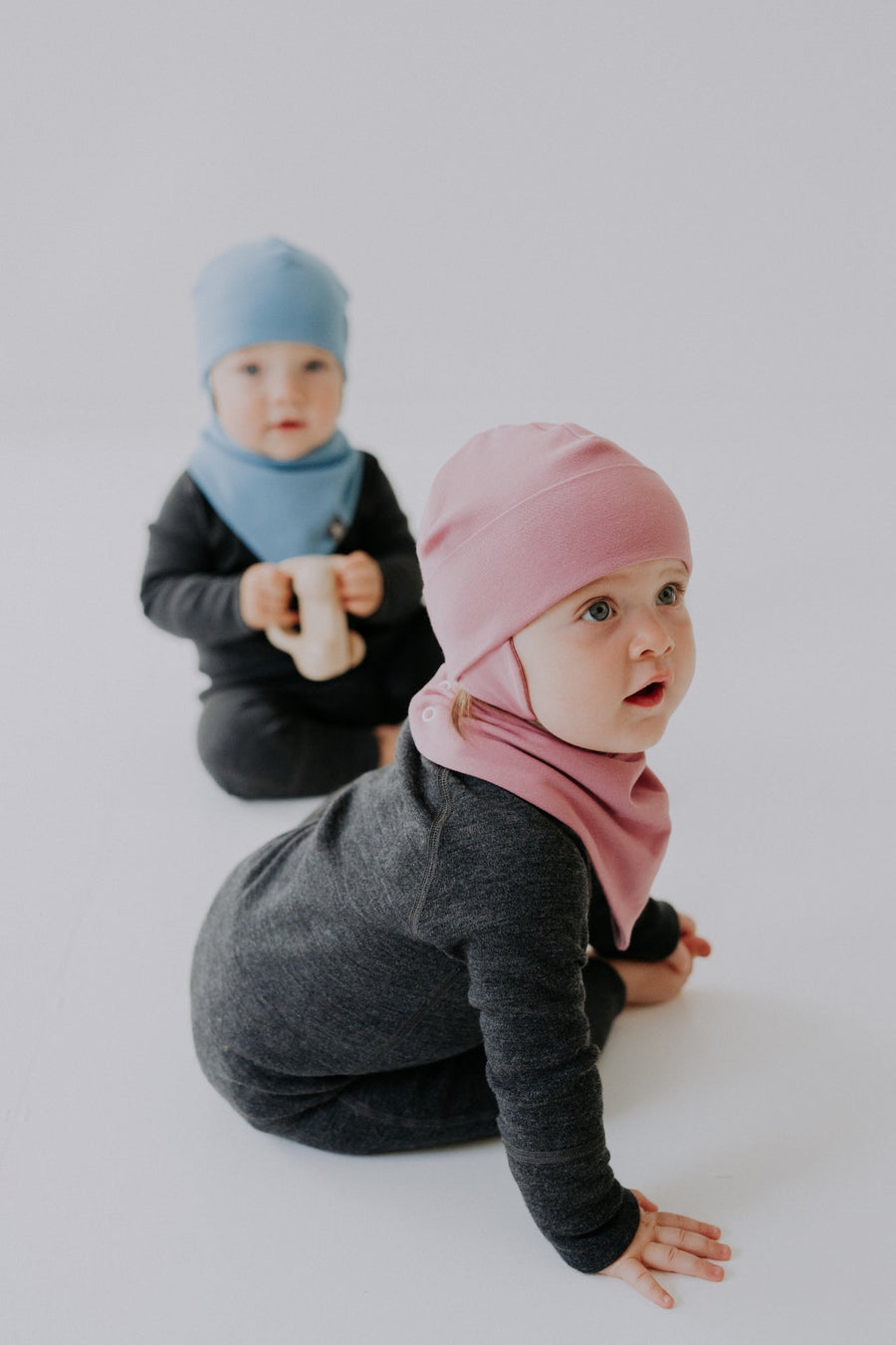 Secure & Soft Baby Hat with Quadruple-Layered Brim – Oeko-Tex Cotton by Breden at brixbailey.com