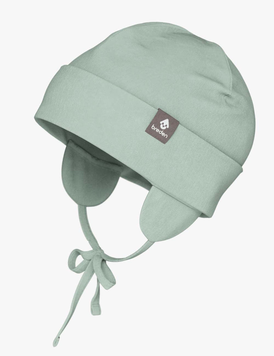 Secure & Soft Baby Hat with 4-Layer Wind Protection by Breden at brixbailey.com