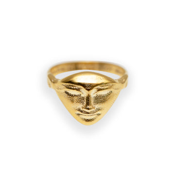 Hathor Harmony Ring – Ethical Gold & Silver, Handcrafted by New Vintage by Kriss at brixbailey.com